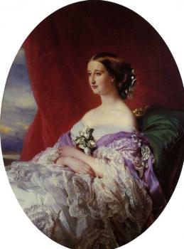 Franz Xavier Winterhalter : The Empress Eugenie